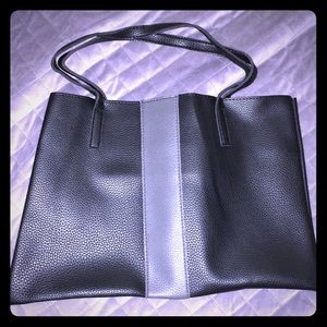 Brand New VINCE CAMUTO black vegan leather tote
